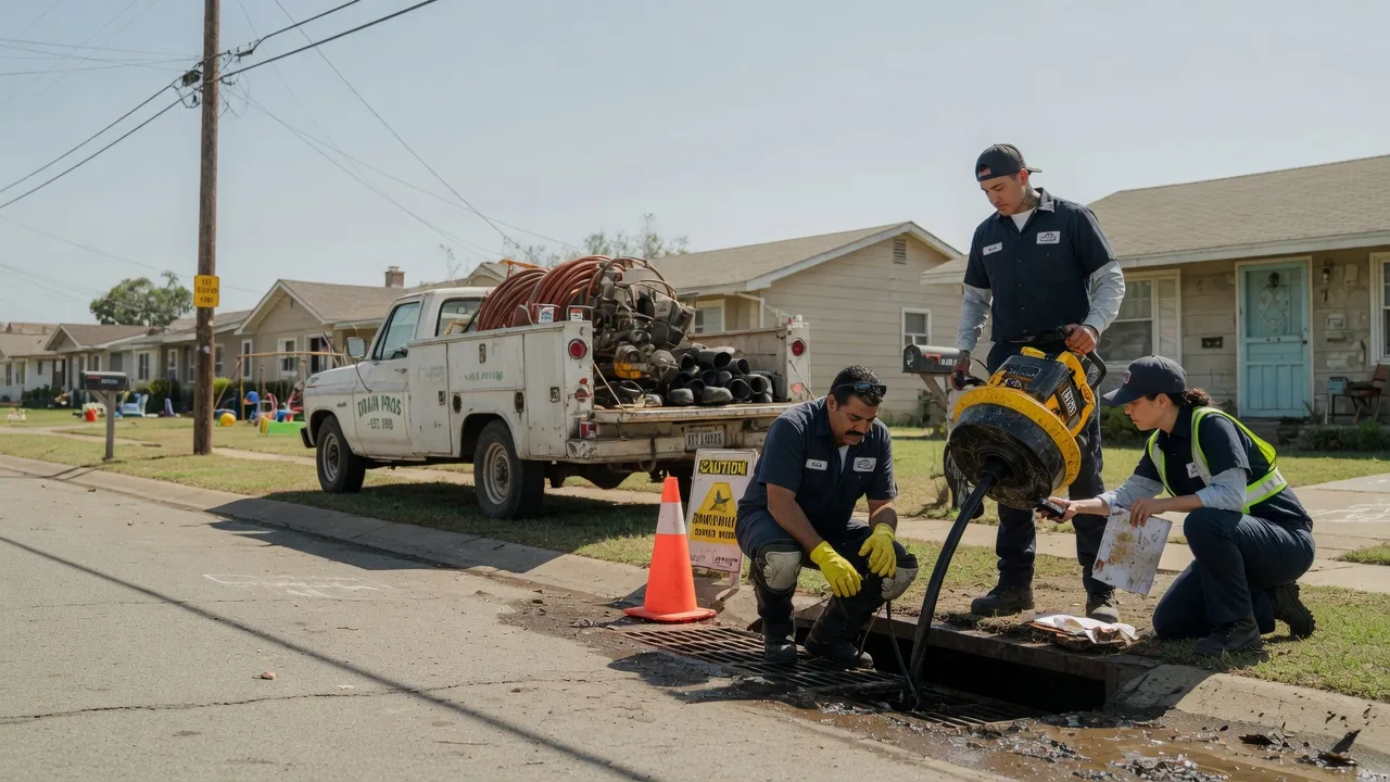 Drain Cleaning in West, MS near me